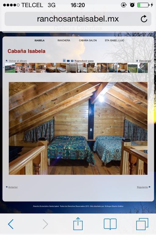 Cabanas Santa Isabel Villa Refugio Dış mekan fotoğraf