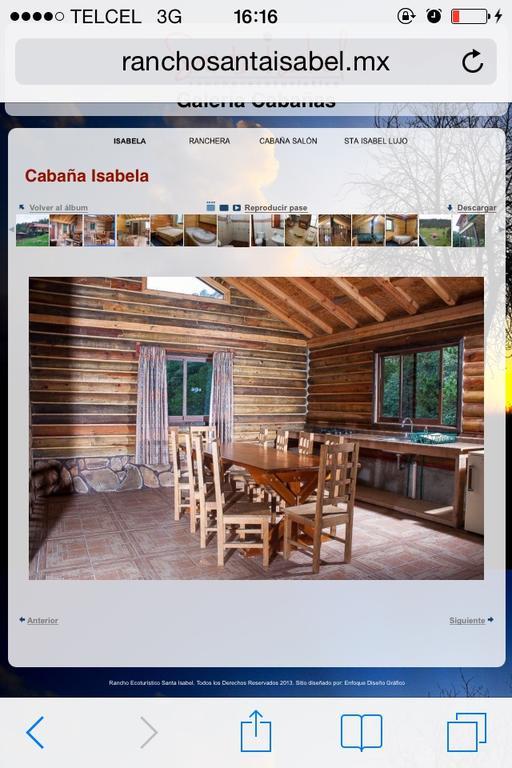 Cabanas Santa Isabel Villa Refugio Dış mekan fotoğraf