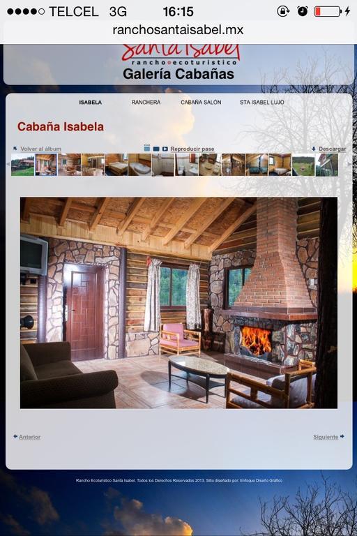 Cabanas Santa Isabel Villa Refugio Dış mekan fotoğraf