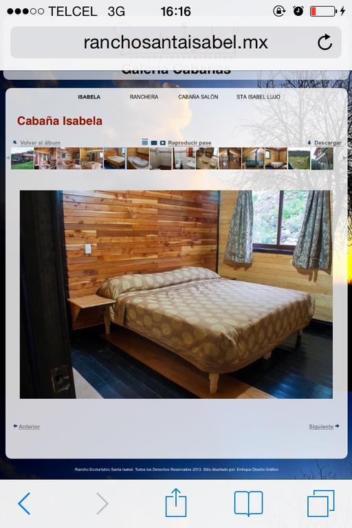 Cabanas Santa Isabel Villa Refugio Dış mekan fotoğraf