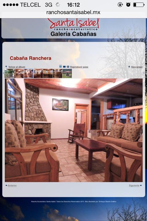 Cabanas Santa Isabel Villa Refugio Dış mekan fotoğraf